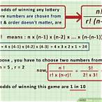 lottery probability formula